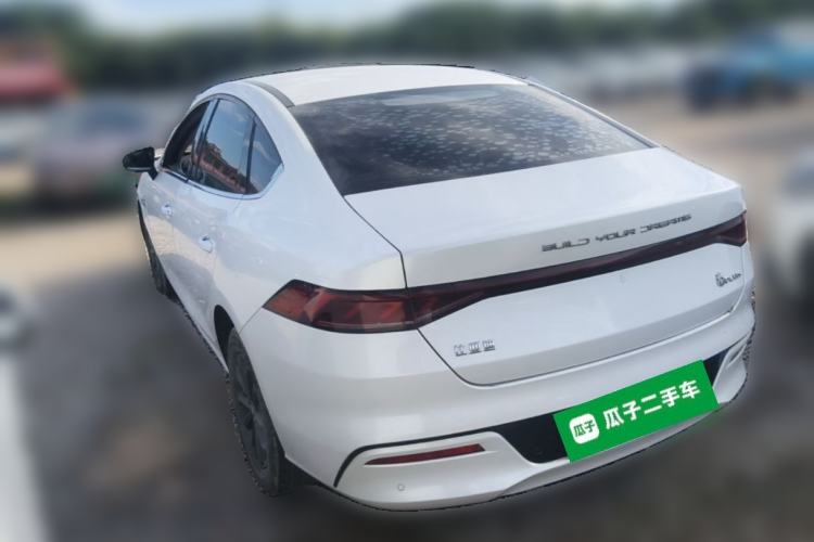 Used BYD Qin PLUS 2021 EV 400KM Leading Comfort Edition Rear Left 45 Deg