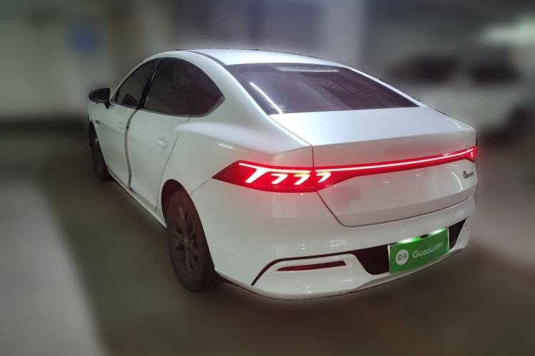 Used BYD Qin PLUS 2021 EV 400KM Leading Comfort Edition Rear Left 45 Deg