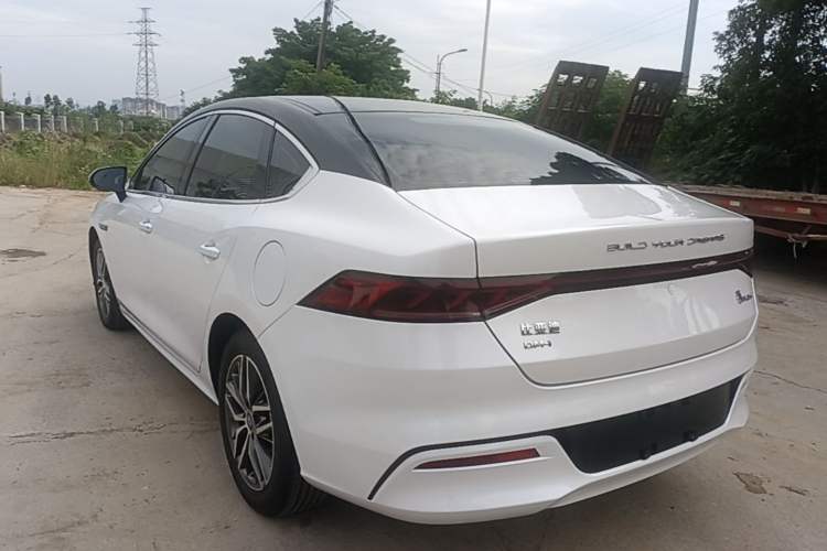 Used BYD Qin PLUS 2021 DM-i 55KM Flagship Model Rear Left 45 Deg