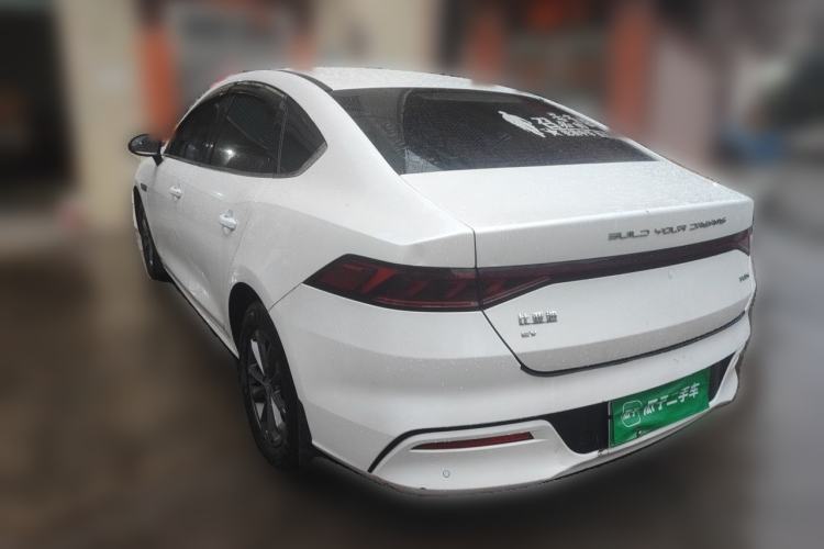 Used BYD Qin PLUS 2021 EV 400KM Leading Comfort Edition Rear Left 45 Deg