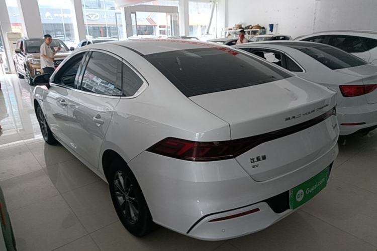 Used BYD Qin PLUS 2021 EV 400KM Leading Comfort Edition Rear Left 45 Deg
