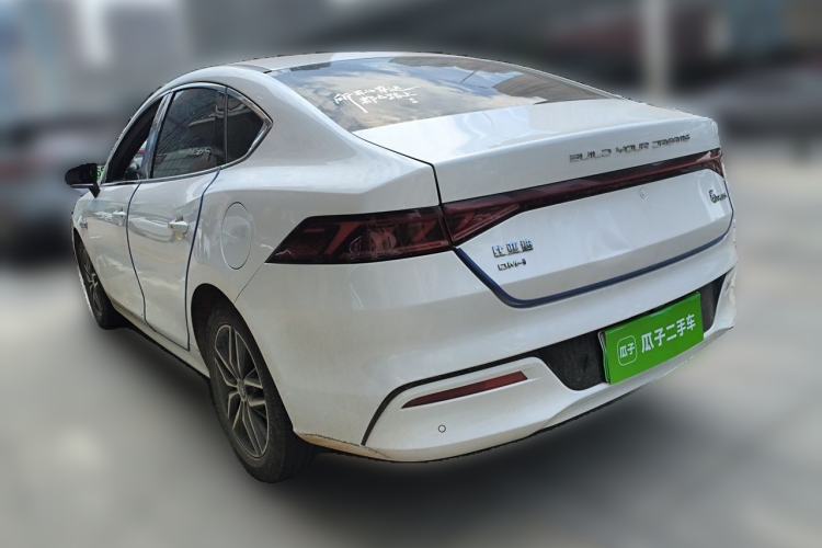 Used BYD Qin PLUS 2021 DM-i 55KM Flagship Model Rear Left 45 Deg