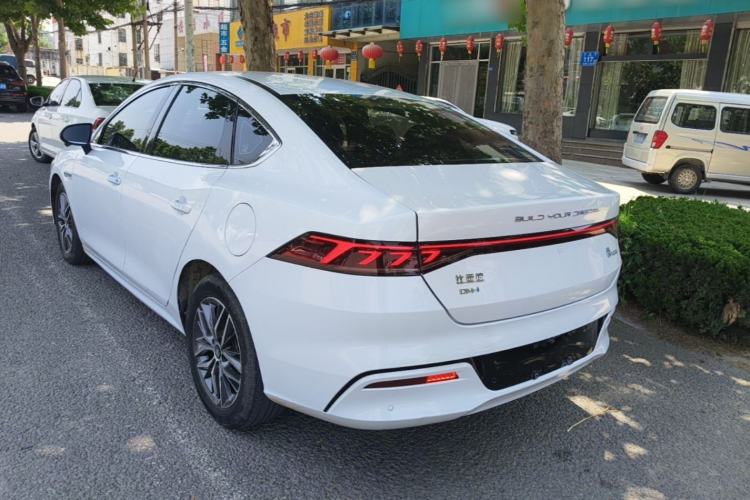 Used BYD Qin PLUS 2021 DM-i 55KM Flagship Model Rear Left 45 Deg