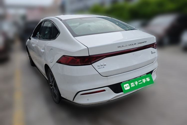 Used BYD Qin PLUS 2021 DM-i 55KM Flagship Model Rear Left 45 Deg