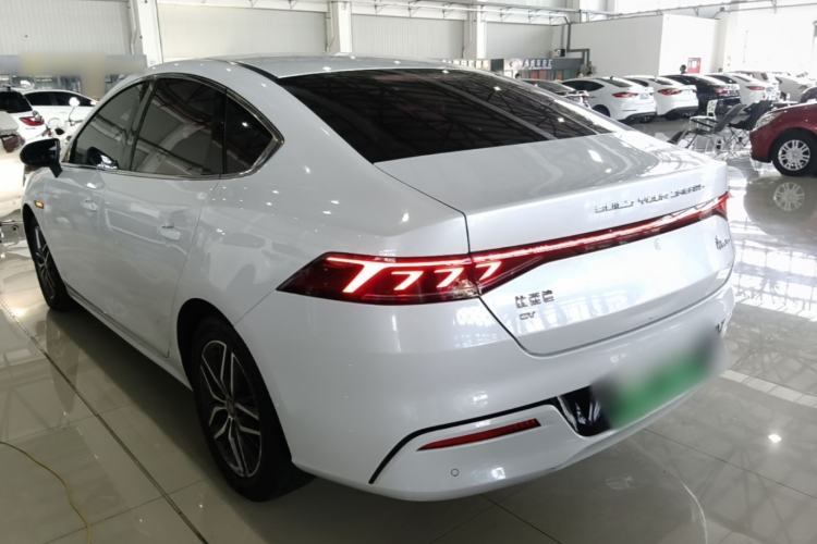 Used BYD Qin PLUS 2021 EV 500KM Premium Model Rear Left 45 Deg