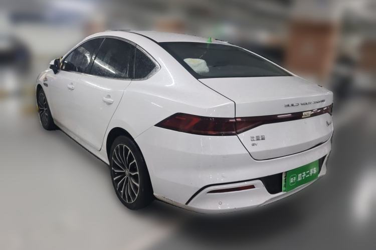 Used BYD Qin PLUS 2021 EV 600KM Flagship Model Rear Left 45 Deg