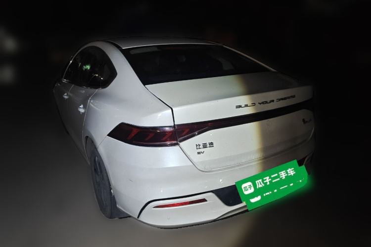 Used BYD Qin PLUS 2021 EV 400KM Leading Comfort Edition Rear Left 45 Deg
