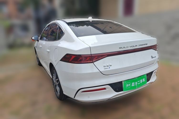 Used BYD Qin PLUS 2021 DM-i 55KM Flagship Model Rear Left 45 Deg