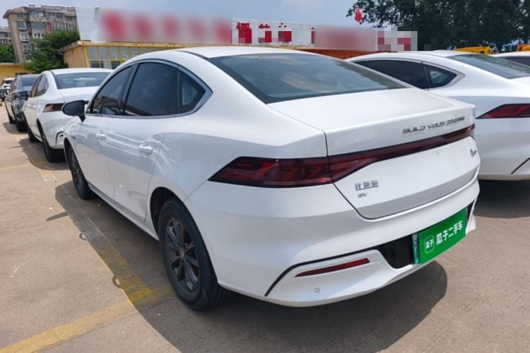 Used BYD Qin PLUS 2021 EV 400KM Leading Comfort Edition Rear Left 45 Deg