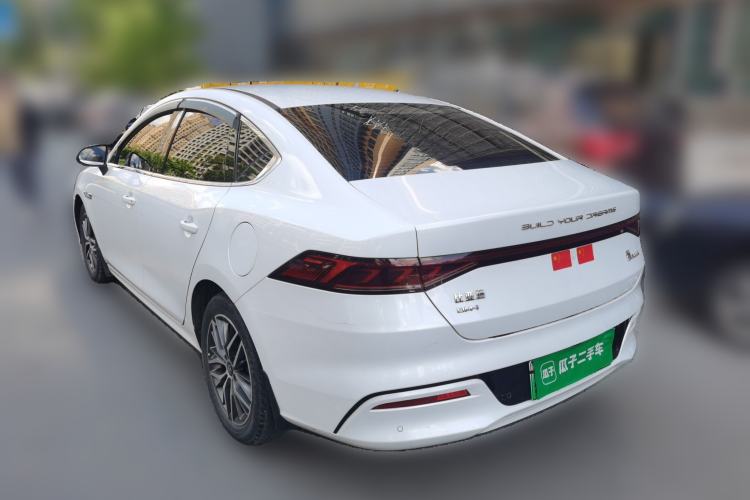 Used BYD Qin PLUS 2021 DM-i 55KM Flagship Model Rear Left 45 Deg
