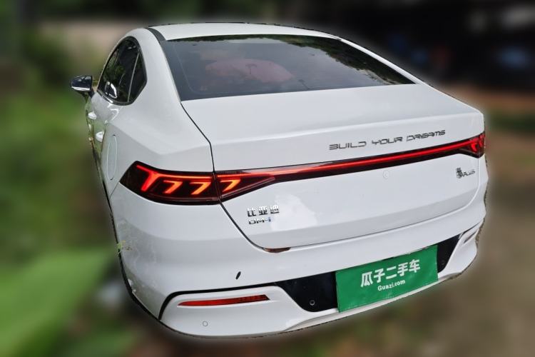Used BYD Qin PLUS 2021 DM-i 55KM Flagship Model Rear Left 45 Deg