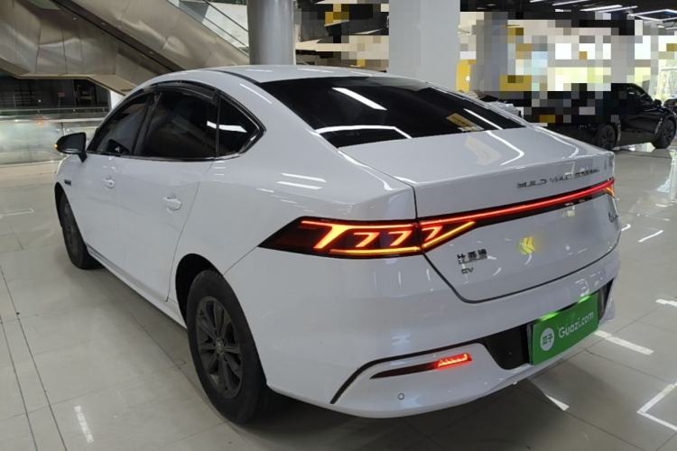 Used BYD Qin PLUS 2021 EV 400KM Leading Comfort Edition Rear Left 45 Deg
