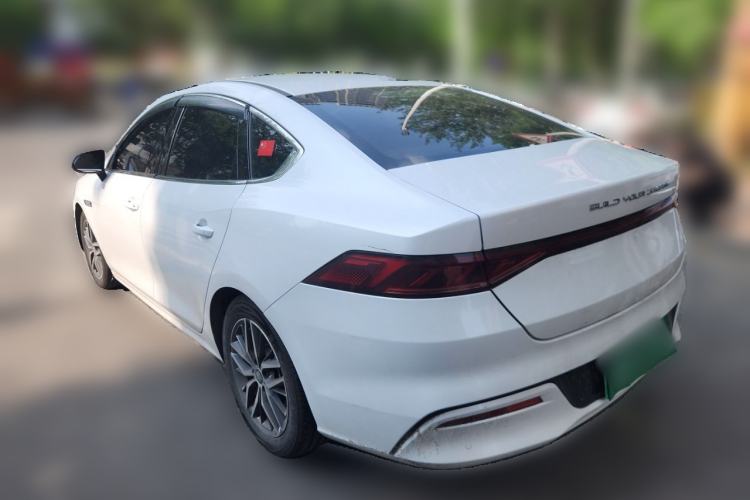 Used BYD Qin PLUS 2021 EV 500KM Premium Model Rear Left 45 Deg