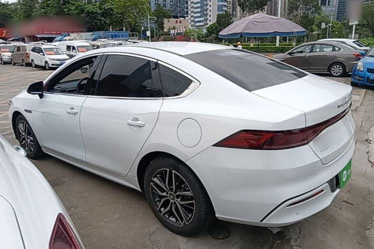 Used BYD Qin PLUS 2021 DM-i 55KM Flagship Model Rear Left 45 Deg