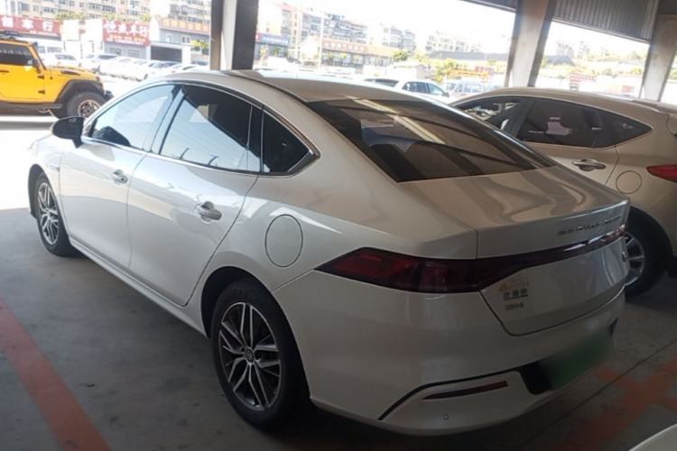 Used BYD Qin PLUS 2021 DM-i 55KM Flagship Model Rear Left 45 Deg