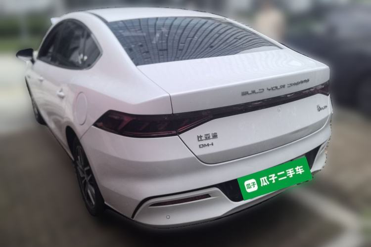 Used BYD Qin PLUS 2021 DM-i 55KM Flagship Model Rear Left 45 Deg