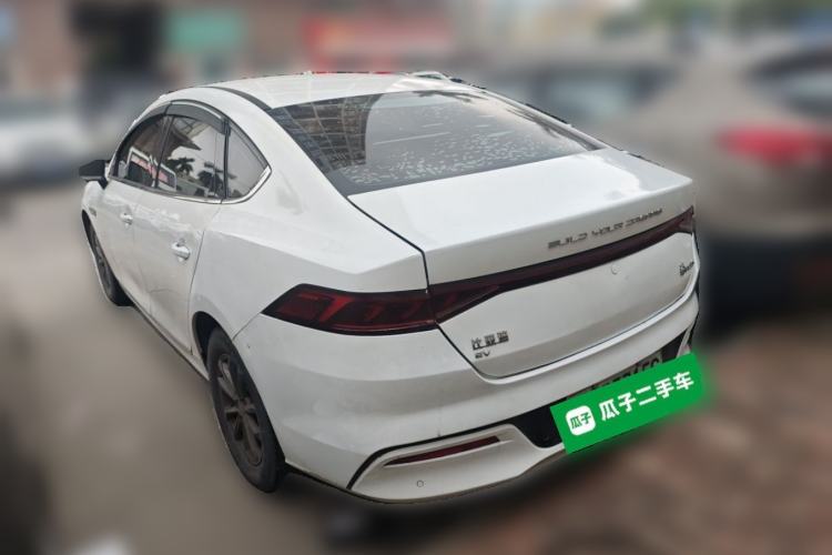 Used BYD Qin PLUS 2021 EV 420KM Commuter Edition Rear Left 45 Deg