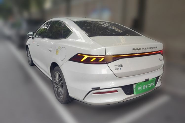 Used BYD Qin PLUS 2021 DM-i 55KM Flagship Model Rear Left 45 Deg