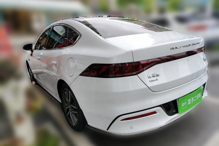 Used BYD Qin PLUS 2021 DM-i 55KM Flagship Model Rear Left 45 Deg