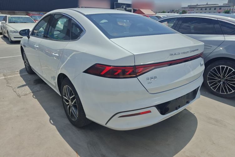 Used BYD Qin PLUS 2021 EV 400KM Luxury Model Rear Left 45 Deg