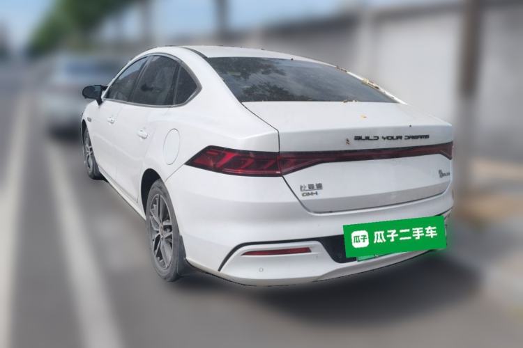 Used BYD Qin PLUS 2021 DM-i 55KM Flagship Model Rear Left 45 Deg