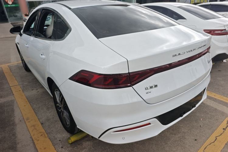 Used BYD Qin PLUS 2021 EV 500KM Premium Model Rear Left 45 Deg