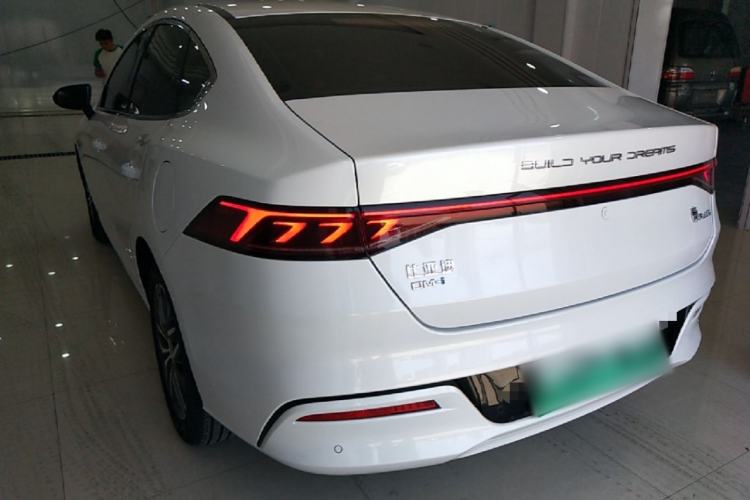 Used BYD Qin PLUS 2021 DM-i 55KM Flagship Model Rear Left 45 Deg