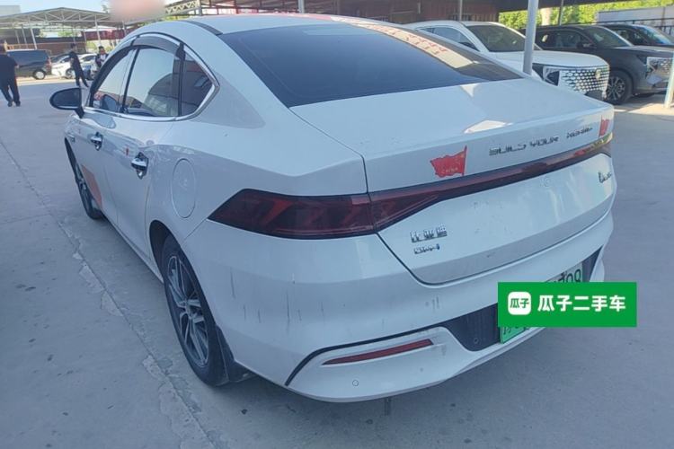 Used BYD Qin PLUS 2021 DM-i 55KM Flagship Model Rear Left 45 Deg