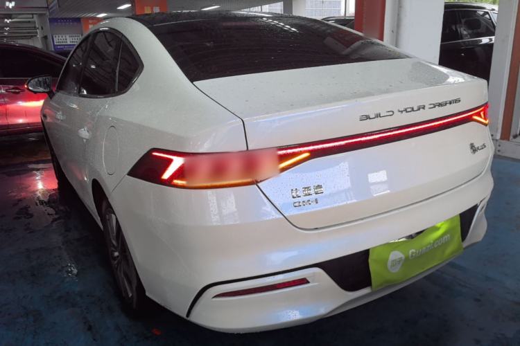 Used BYD Qin PLUS 2021 DM-i 55KM Flagship Model Rear Left 45 Deg
