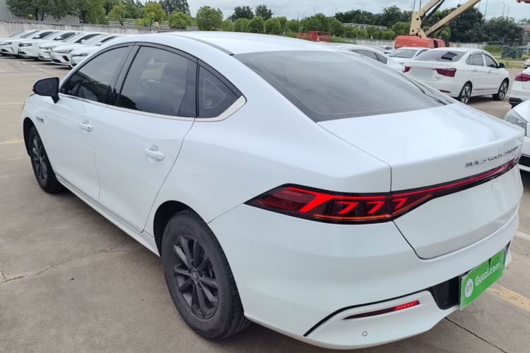 Used BYD Qin PLUS 2021 EV 400KM Leading Comfort Edition Rear Left 45 Deg