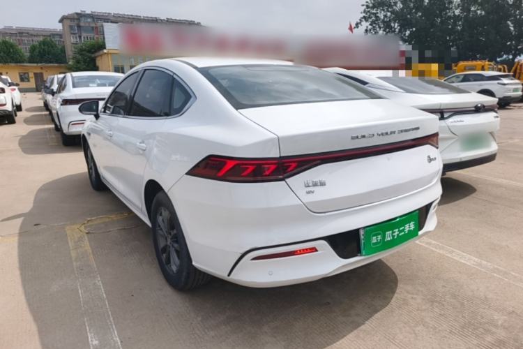 Used BYD Qin PLUS 2021 EV 400KM Leading Comfort Edition Rear Left 45 Deg