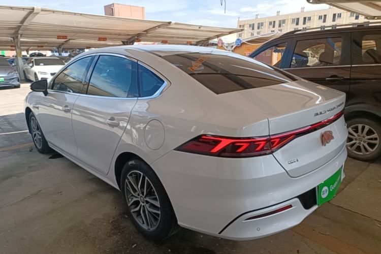 Used BYD Qin PLUS 2021 DM-i 55KM Flagship Model Rear Left 45 Deg