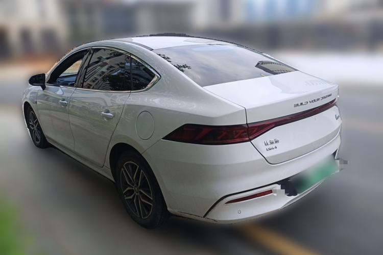 Used BYD Qin PLUS 2021 DM-i 55KM Flagship Model Rear Left 45 Deg