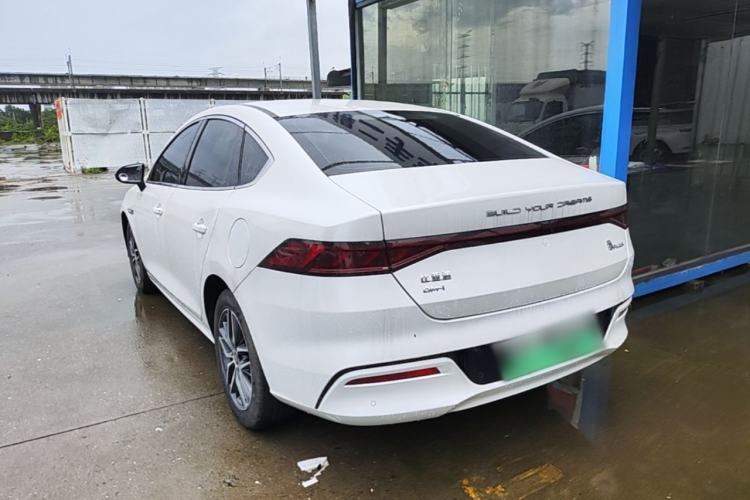 Used BYD Qin PLUS 2021 DM-i 55KM Prestige Model Rear Left 45 Deg