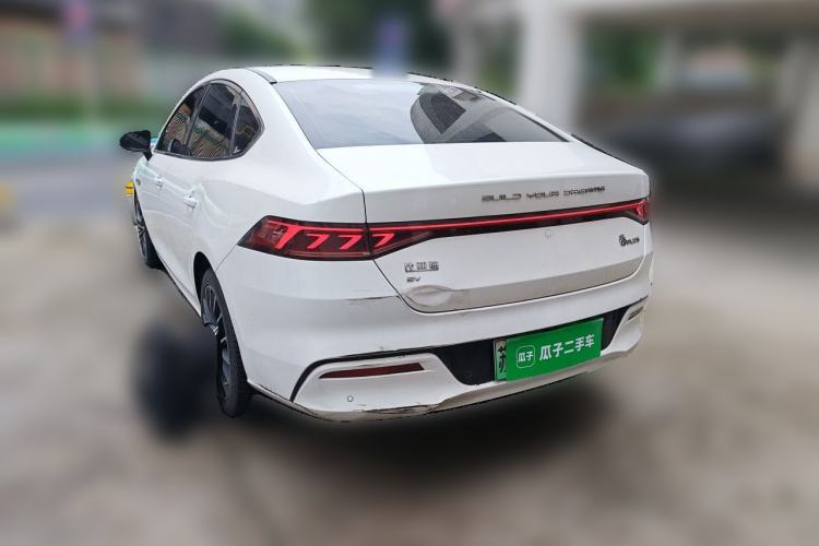 Used BYD Qin PLUS 2021 EV 600KM Flagship Model Rear Left 45 Deg