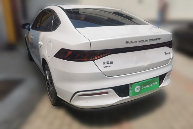 Used BYD Qin PLUS 2021 DM-i 55KM Flagship Model Rear Left 45 Deg