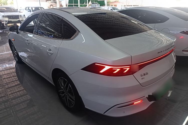 Used BYD Qin PLUS 2021 EV 500KM Premium Model Rear Left 45 Deg