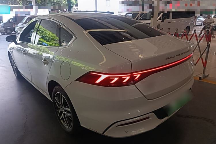 Used BYD Qin PLUS 2021 DM-i 55KM Flagship Model Rear Left 45 Deg