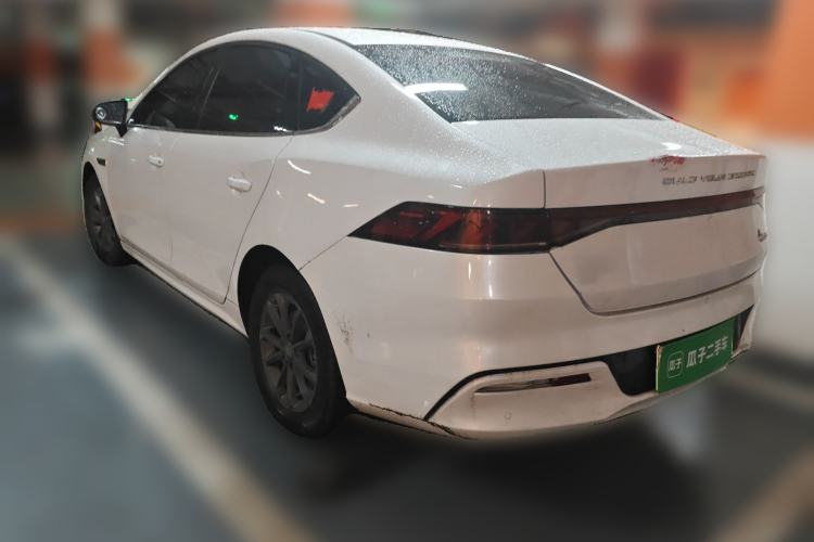 Used BYD Qin PLUS 2021 EV 400KM Leading Comfort Edition Rear Left 45 Deg