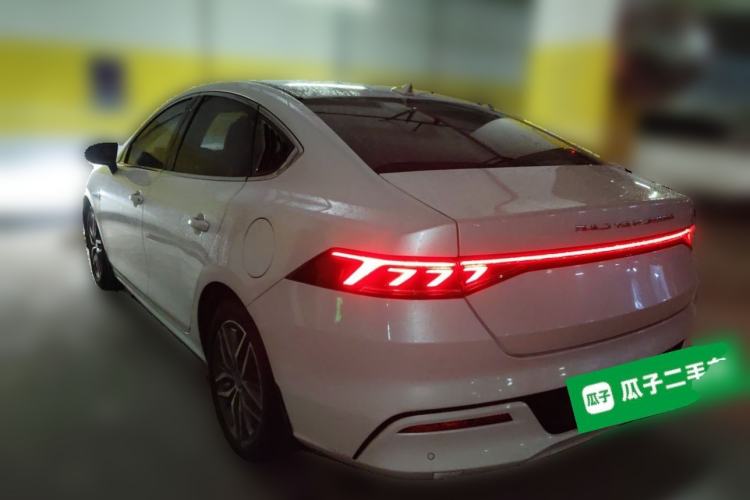 Used BYD Qin PLUS 2021 DM-i 55KM Flagship Model Rear Left 45 Deg