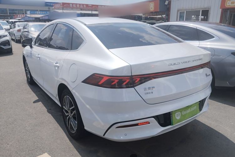 Used BYD Qin PLUS 2021 DM-i 55KM Flagship Model Rear Left 45 Deg