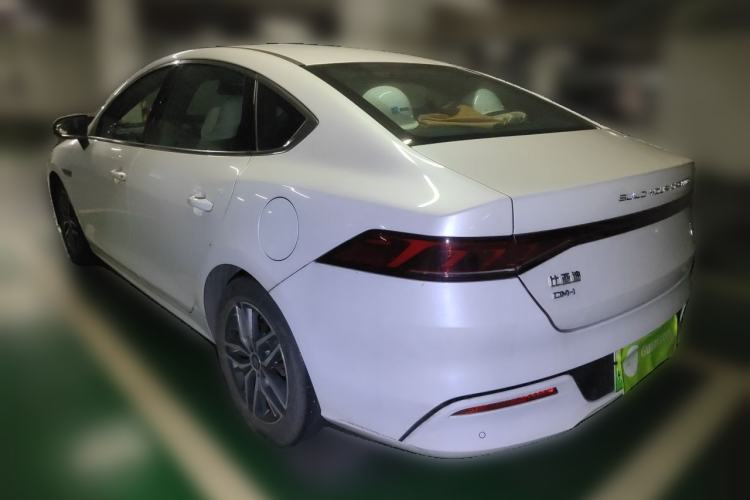 Used BYD Qin PLUS 2021 DM-i 55KM Flagship Model Rear Left 45 Deg