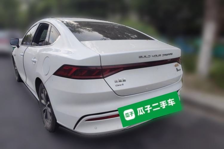 Used BYD Qin PLUS 2021 DM-i 55KM Prestige Model Rear Left 45 Deg