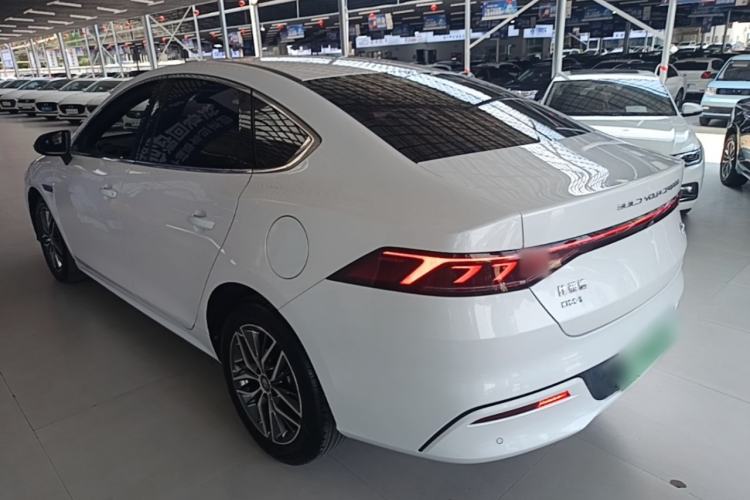 Used BYD Qin PLUS 2021 DM-i 55KM Prestige Model Rear Left 45 Deg