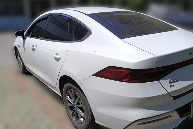 Used BYD Qin PLUS 2021 EV 400KM Leading Comfort Edition Rear Left 45 Deg
