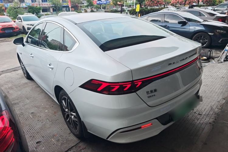 Used BYD Qin PLUS 2021 DM-i 55KM Flagship Model Rear Left 45 Deg