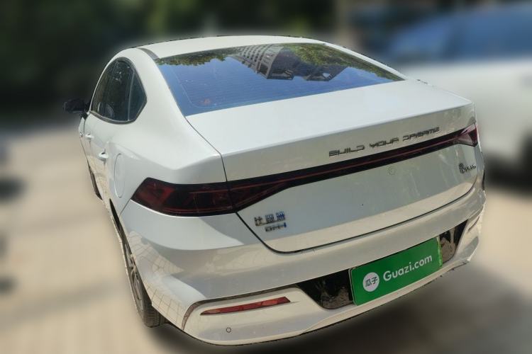 Used BYD Qin PLUS 2021 DM-i 55KM Flagship Model Rear Left 45 Deg