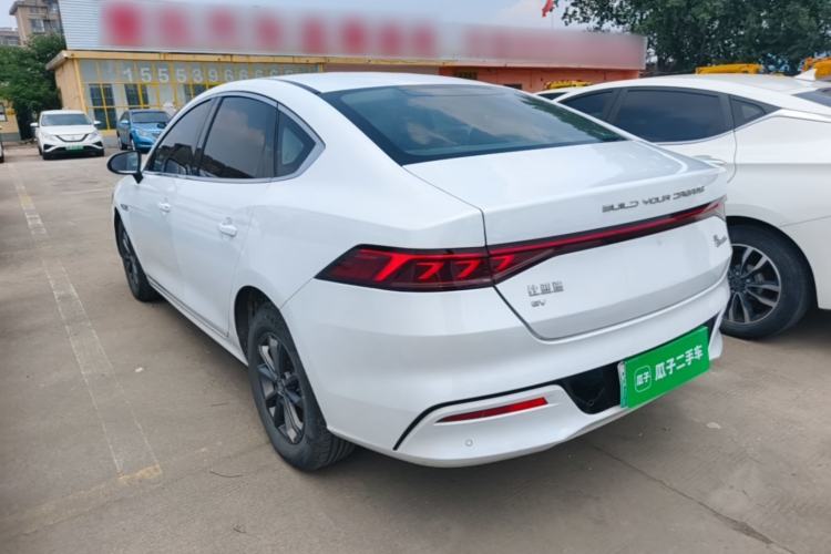 Used BYD Qin PLUS 2021 EV 400KM Leading Comfort Edition Rear Left 45 Deg