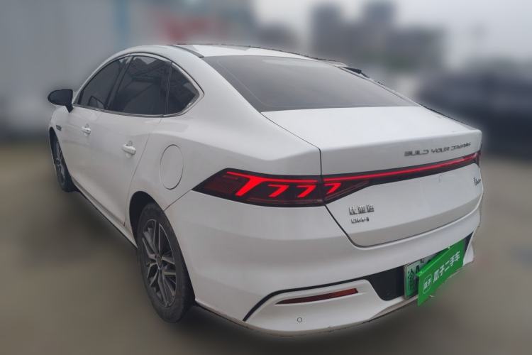 Used BYD Qin PLUS 2021 DM-i 55KM Flagship Model Rear Left 45 Deg