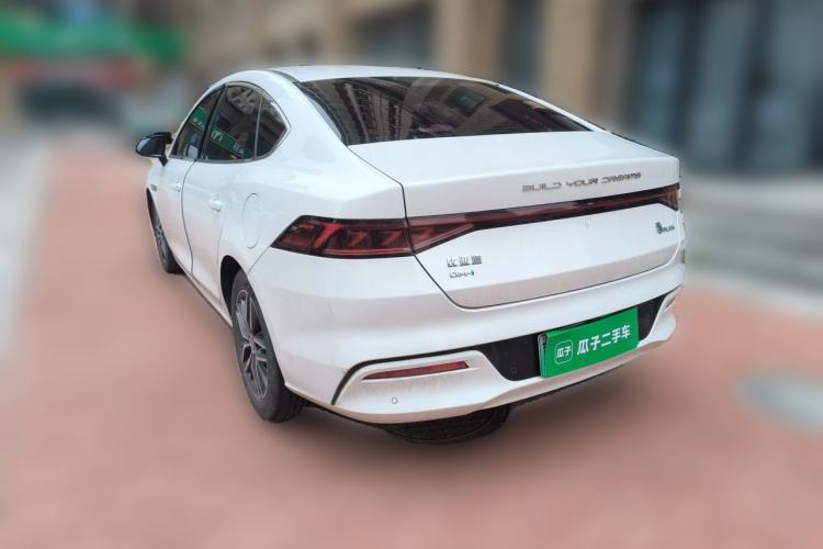 Used BYD Qin PLUS 2021 DM-i 55KM Flagship Model Rear Left 45 Deg